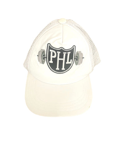 PHL Logo White Trucker Hat
