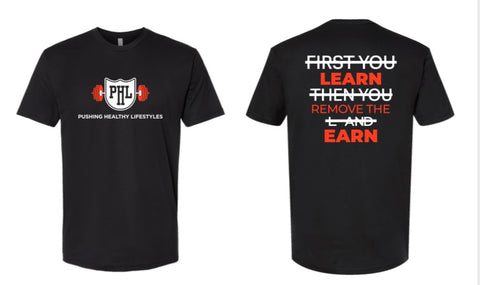 PHL Logo Tshirt Learn/ Earn