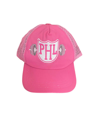 PHL Logo Pink Trucker Hat